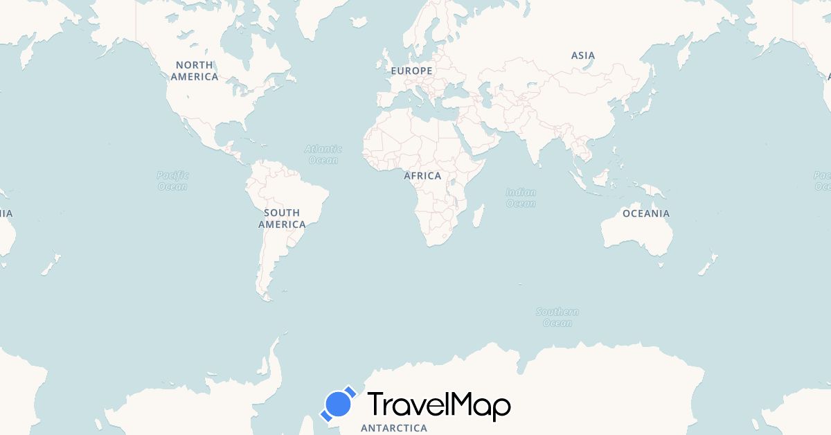 TravelMap itinerary: driving, bus, plane, train, hiking, boat in Antarctica, Argentina, Australia, Bolivia, Bhutan, Switzerland, Chile, Ecuador, Spain, France, Malaysia, New Zealand, Peru, Qatar, Singapore, Thailand (Antarctica, Asia, Europe, Oceania, South America)
